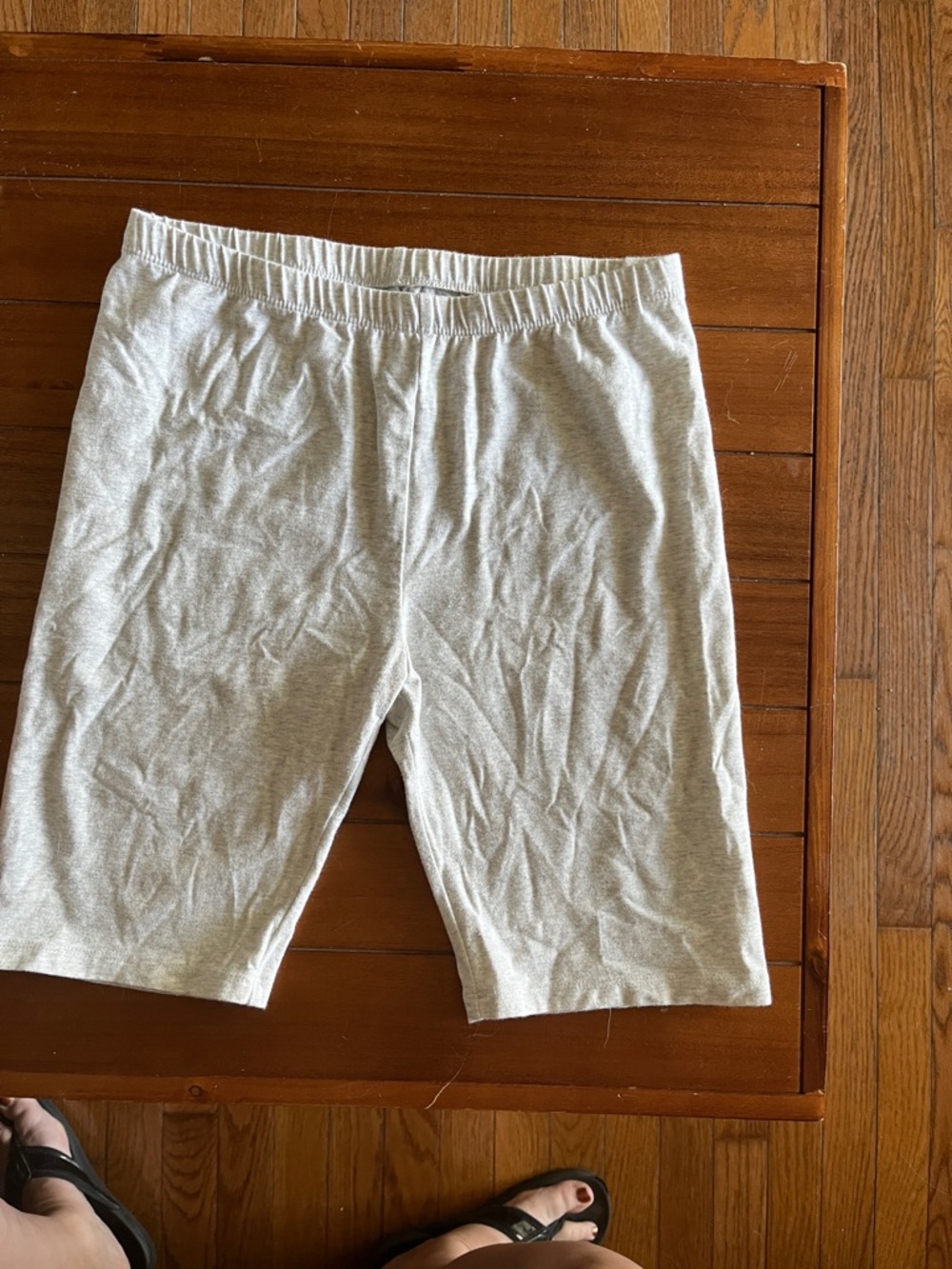 The Children's Place Heather Gray Bike Shorts size 14 girls